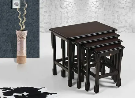 تصویر 2 از میز عسلی چوبی ساده و شیک با سطح مقاوم در برابر خط و خش